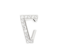 Orecchini Valentina Ferragni Donna in Argento Zircone DVF-OR-CUFF3 - DVF-OR-CUFF3
